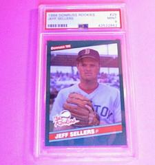 Jeff Sellers #29 Baseball Cards 1986 Donruss Rookies Prices