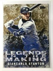 Giancarlo Stanton [Gold] #GS Baseball Cards 2018 Topps Legends in the Making Prices