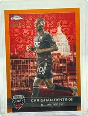 Christian Benteke [Orange] Soccer Cards 2023 Topps Chrome MLS Big City Strikers Prices