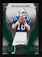 Peyton Manning [Mirror Emerald] #54 Football Cards 2008 Leaf Certified Materials Prices
