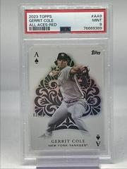 Gerrit Cole [Red] #AA-9 Baseball Cards 2023 Topps All Aces Prices