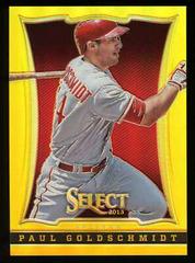 Paul Goldschmidt [Gold Prizm] Baseball Cards 2013 Panini Select Prices