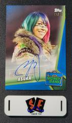 Asuka [Blue] #A-AK Wrestling Cards 2019 Topps WWE Money in the Bank Autographs Prices