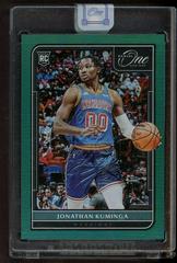 Jonathan Kuminga [Green] #105 Basketball Cards 2021 Panini One and One Prices