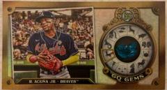 Ronald Acuna Jr. Baseball Cards 2022 Topps Gypsy Queen Gems Minis Prices