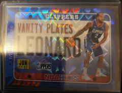 Kawhi Leonard Basketball Cards 2020 Panini Hoops Vanity Plates Prices