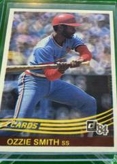 Ozzie Smith #59 Baseball Cards 1984 Donruss Prices