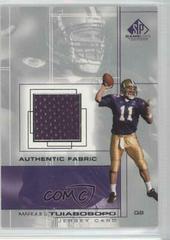 Marques Tuiasosopo #MT Football Cards 2001 SP Game Used Authentic Fabric Prices
