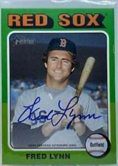 Fred Lynn #ROA-FL Baseball Cards 2024 Topps Heritage Real One Autograph Prices