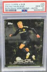 Erling Haaland [Autograph] #25 Soccer Cards 2020 Topps X Bvb Borussia Dortmund Prices