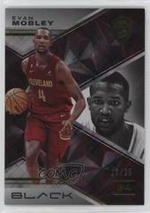 Evan Mobley [Gold] #18 Basketball Cards 2022 Panini Black Prices