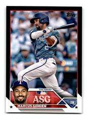 Marcus Semien [Black] Baseball Cards 2023 Topps Update All Star Game Prices