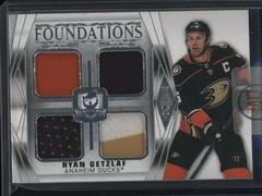 Ryan Getzlaf [Patch] #F-RG Hockey Cards 2020 Upper Deck The Cup Foundations Quad Jersey Prices