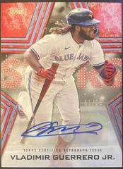 Vladimir Guerrero Jr. [Red] #BSA-VG Baseball Cards 2023 Topps Series 2 Stars Autographs Prices