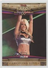 Angelina Love Wrestling Cards 2010 TriStar TNA Icons Prices