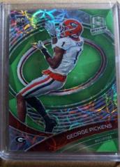 George Pickens [Neon Green] #22 Football Cards 2022 Panini Chronicles Draft Picks Spectra Prices