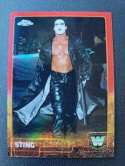 Sting [Red] #89 Wrestling Cards 2015 Topps Chrome WWE Prices