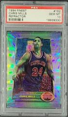 Chris Mills Refractor Basketball Cards 1994 Finest Prices