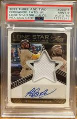 Fernando Tatis Jr. [Gold] #LSS-FT Baseball Cards 2022 Panini Three and Two Lone Star Signatures Prices