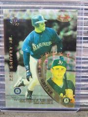 Ben Grieve, Ken Griffey Jr. , Tony Gwynn, Vladimir Guerrero [Atomic Refractor] #7 Baseball Cards 1996 Bowman's Best Mirror Image Prices