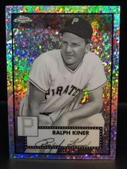 Ralph Kiner [Black White Mini Diamond] Baseball Cards 2021 Topps Chrome Platinum Anniversary Prices