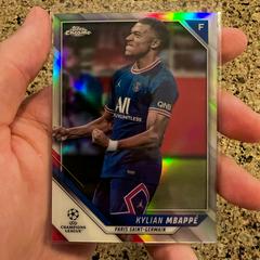 Kylian Mbappe [Refractor] Soccer Cards 2021 Topps Chrome UEFA Champions League Prices
