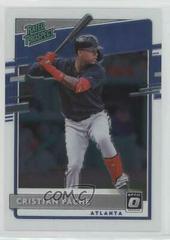 Cristian Pache Baseball Cards 2020 Panini Donruss Optic Rated Prospects Prices