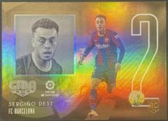 Sergino Dest #1 Soccer Cards 2020 Panini Chronicles Gala Rookies La Liga Prices