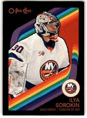 Ilya Sorokin [Black Rainbow] #520 Hockey Cards 2023 O-Pee-Chee Prices