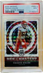 Travis Kelce [White] #MM-14 Football Cards 2022 Panini Mosaic Men of Mastery Prices