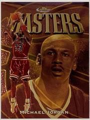 Michael Jordan 1997-98 Finest Refractors #154 GOLD REFRACTOR #NNO/289