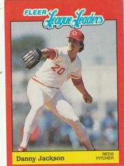 Danny Jackson #22 Baseball Cards 1989 Fleer League Leaders Prices