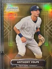 Anthony Volpe [Gold] #BSP-61 Baseball Cards 2022 Bowman Sterling Prices