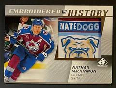 Nathan MacKinnon #8 Hockey Cards 2021 SP Game Used Embroidered in History Prices