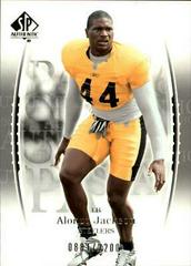 Alonzo Jackson #100 Football Cards 2003 SP Authentic Prices