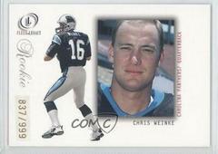 Chris Weinke Football Cards 2001 Fleer Legacy Prices