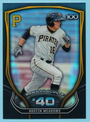 Austin Meadows Baseball Cards 2015 Bowman Scout's Top 100 Prices