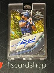 Adrian Beltre [Gold Mini Diamond] #CBA-ABE Baseball Cards 2023 Topps Chrome Black Autographs Prices