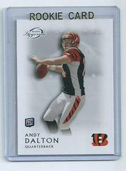 Andy Dalton #42 Football Cards 2011 Topps Legends Prices