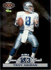 Troy Aikman [SB GAME CARD] Football Cards 1996 Classic NFL Experience Prices