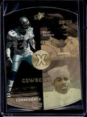 Deion Sanders [Grand Finale] Football Cards 1998 SPx Prices
