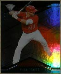 Mike Trout [Blue] #16 Baseball Cards 2021 Panini Chronicles Titanium Prices
