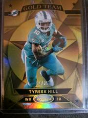 Tyreek Hill [Gold] #GT-5 Football Cards 2023 Panini Certified Gold Team Prices