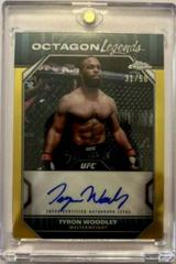 Tyron Woodley [Gold Refractor] #OLA-TWO Ufc Cards 2024 Topps Chrome UFC Octagon Legends Autograph Prices