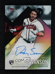 Dansby Swanson #FF-DS Baseball Cards 2017 Topps Finest Firsts Autographs Prices