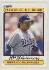 Fernando Valenzuela #622 Baseball Cards 1990 Fleer Prices