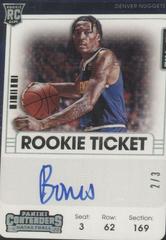 Bones Hyland [Autograph Stub] #126 Basketball Cards 2021 Panini Contenders Prices