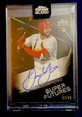 Juan Yepez #SFA-JY Baseball Cards 2022 Topps Chrome Black Super Futures Autographs Prices