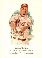 Adam Dunn #40 Baseball Cards 2007 Topps Allen & Ginter Prices