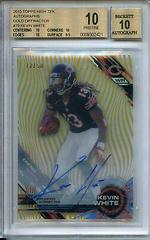 Kevin White [Autograph Gold Rainbow Diffractor] #79 Football Cards 2015 Topps High Tek Prices